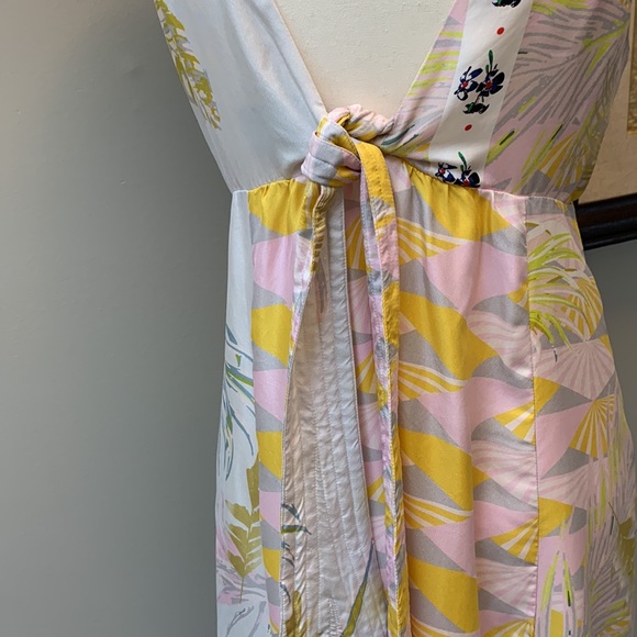 CYNTHIA ROWLEY silk maxi halter gorgeous - Picture 7 of 9